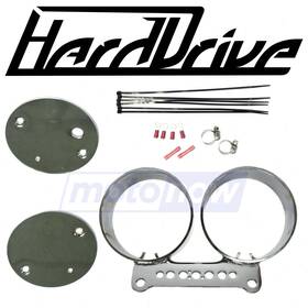 H2w6 Harddrive Mn/h2w6 Dual Gauge Mount Bracket Kit For 2004-2005 Harley Davidson Fxdwgi Lx