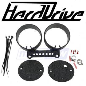 Smm4 Harddrive Mn/smm4 Dual Gauge Mount Bracket Kit For 1995-2003 Harley Davidson Xlh1200 Sz