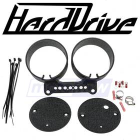 Y7nr Harddrive Mn/y7nr Dual Gauge Mount Bracket Kit For 1995-2005 Harley Davidson Fxdl Fw