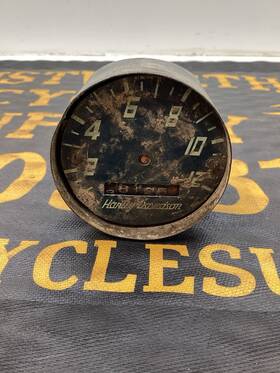 Harley-davidson 11001-52 Vintage Original 1952 1953 1954 K Model Speedometer Core For Parts Kh Oem