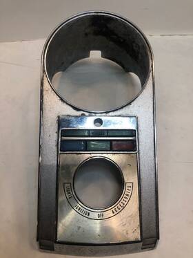 71241-77 Harley Davidson 42108 Shovelhead Chrome Dash No Lights Or Gauges