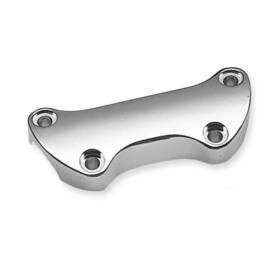 56170-83ta Harley-davidson Ft74-ft06 Sportster Softail Dyna See Fitment Chrome Handlebar Upper Clamp