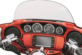 61400200 Harley-davidson New Genuine 2014-2023 Touring Chrome Gauge Trim Kit
