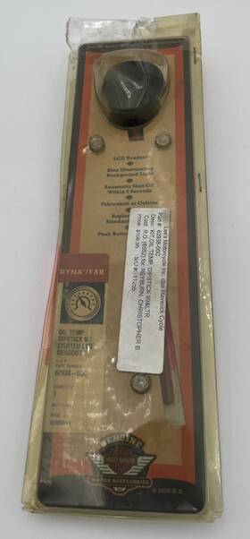 62938-00c Harley-davidson Oil Temperature Dipstick With Lighted Lcd Readout Fits Ft99 And Up Dyna
