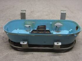 66998-86 Harley-davidson 66997-86 Ft88 Flt Instrument Case And Bracket Nice Shape #4463
