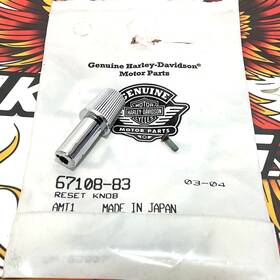 67108-83 Harley-davidson Nos Genuine 1984-1994 Dyna Xl Odometer Reset Knob With Screw