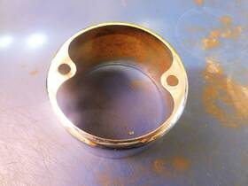 67171-59d Harley-davidson Chrome Speedometer Tachometer Mounting Cup Xl 1959-70