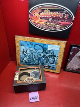 67224-95 Harley-davidson Dual Guage Mount Tachometer Dyna Sportster Fxr Nos New Old Stock
