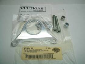672265-04 Harley-davidson 67265-04 1.5 Inch Single Gauge Bracket Kit Softail Fxstb Flstf Flstc Fxdwg
