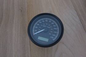67290-08 Harley-davidson 2007-2013 Oem Sportster Black Speedometer Mph And Km/h 5 075 Miles