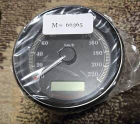 67350-04a Harley-davidson 67350-4a Kmh Speedo 04-07 Flh...new Reinstated Mileage 66365km