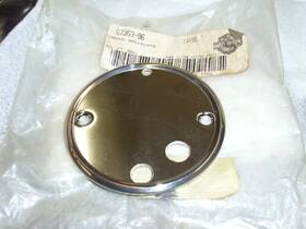 67363-96 Harley-davidson Nos Oem Backcover Speedo Chrome Obs/disc Part #
