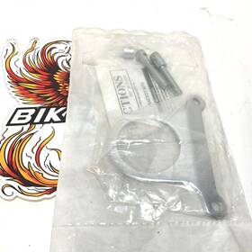 67937-05 Harley-davidson Nos Genuine 1996 And Up Fxst 2-inch Gauge Bracket Kit