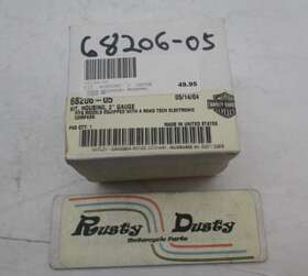 68206-05 Harley-davidson Genuine Nos 2 Inch Gauge Housing Kit
