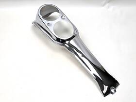 70900047 Harley-davidson 2012-2013 Dyna Low Rider Fxdl Chrome Fuel Tank Dash Console
