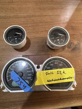 70900121a Harley-davidson 44541 2014-23 Oem Road Glide Speedometer Tachometer Gauges - Gauge