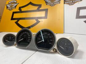 70900121d Harley-davidson 44508 Oem 14-23 Touring Black Speedometer Tachometer Gauge Cluster Set