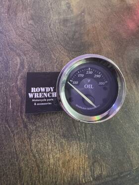 70900176 Harley-davidson 08-13 Fairing Mount Oil Temp Gauge Ultra Touring Flh Titanium Road Glide
