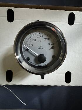 70900284 Harley-davidson Oil Temperature Fairing Gauge