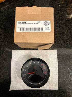 70901079a Harley-davidson 4 Inch Gauge Instr Clstr Tach Dom #