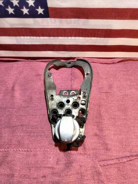 70935-73 Harley-davidson Oem 68-95 5-light Speedometer Dash Base Flh Fxef Fxwg Flst