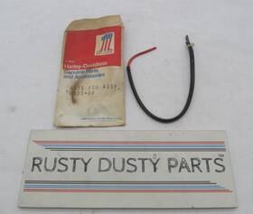 75021-80 Harley-davidson Genuine Nos Vintage Clock Gauge Wiring Wire