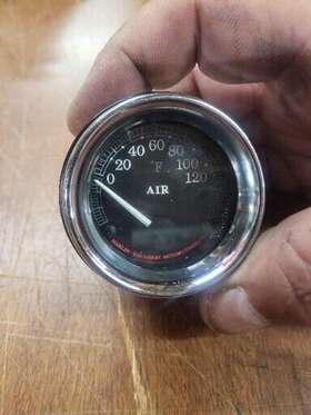 75109-96c Harley-davidson Touring Air Temperature Gauge Meter