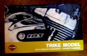83390-14 Harley-davidson Oem 2014 Trike Models Owners Manual #