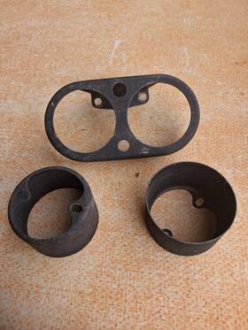 92074-73 Harley-davidson 92074-73. 67180-73 Fx/xl Guage Brk And Cups Speedo/tack 68. Up Xl 74 Fx