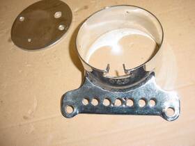 Item-14359 Harley-davidson Chrome Dyna Sportster Speedometer Mount 14359