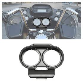 Mo-1095 Hecasa Gauge Cover Compatible With 1998-2013 Harley-davidson Road Glide