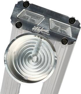 Hdb-1007r Hofmann Billet Speedo Mount - Raw
