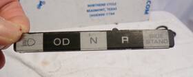 37103-mam Honda 88-00 Goldwing Gl1500 Speedometer Indicator Display Bar
