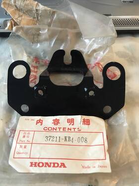 37211-kb4-008 Honda Cm250 Meter Setting Plate 1982 1983