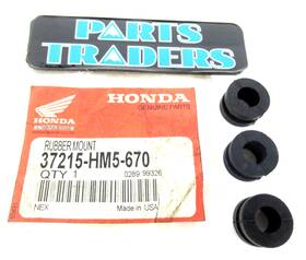 37215-hm5-670 Honda Oem Genuine Rubber Mount Set Of 3 Trx350/trx400/trx450/trx500/trx680