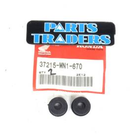 37215-mn1-670 Honda Genuine Meter Setting/mounting Rubber Set 2 Xr250r Xr400r Xr600r Xr650r
