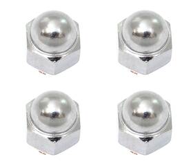 94021-08020-0s Honda Hcn-02 Set Of 4 - Genuine Cap Nuts 8mm Ct70/90 Cb350f/400f