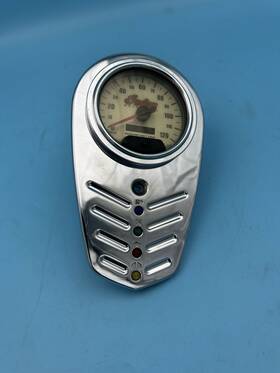 56-052 Indian Motorcycle-gilroy 56-076 Bezel And Speedometer.
