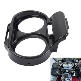 Kabusikikaisya-kawausa 550747711023 Gauge Cover Nacelle Housing Fairing For Harley Road Glide 1998-2013 Fltru Black