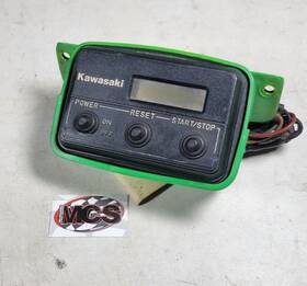 25001-1412-6w Kawasaki Kdx 200 Oem Digital Trip Meter Dash Assy