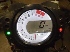 25031-0084 Kawasaki 07 Ninja Zx-10r Zx10r Speedo Gauge 16k Miles