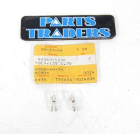 92069-1070 Kawasaki Genuine Speedometer/tachometer Bulb Set 2 Ninja Zx7 Bayou 400 Klr650