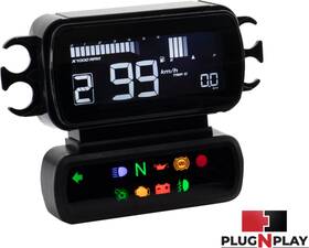 Ba080000 Koso North America D2 Streerbob Hud Gauge