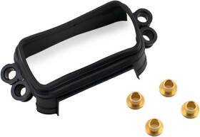 Bz080000 Koso North America D2 Gauge Rubber Gasket With Inserts Black