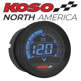 0qvs Koso North America Mn/0qvs Digital Gauge Cluster With Oil Temp For 2004-2006 Harley Davidson Jm