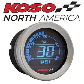 Koso North America Mn/3ekb Digital Gauge Cluster With Oil Temp For 2004-2013 Harley Davidson Fb