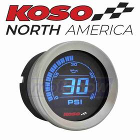 8n9k Koso North America Mn/8n9k 2 Inch Oil Pressure Gauge For 2007-2009 Harley Davidson Fltr Road Glide Xd