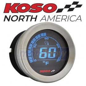 Sx44 Koso North America Mn/sx44 Digital Gauge Cluster With Oil Temp For 2010-2013 Harley Davidson Rg