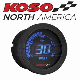 T09f Koso North America Mn/t09f 2 Inch Oil Pressure Gauge For 2006-2013 Harley Davidson Flhx Street Ag