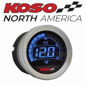 Xw25 Koso North America Mn/xw25 2 Inch Volt Meter Gauge For 2004-2006 Harley Davidson Flhti Electra Pt